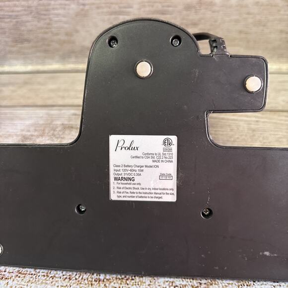 Prolux Class 2 Battery Charger Vacuum Charging Base 120V Model ION - Picture 3 of 3